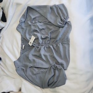 Abercrombie and fitch cropped blouse